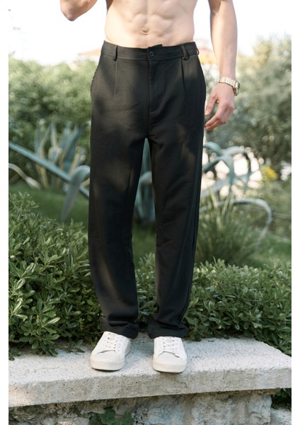 Glenn Erkek Siyah Pantolon fırsatları