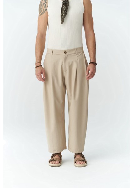 Hector Bej Geniş Paça Erkek Pantolon indirimleri