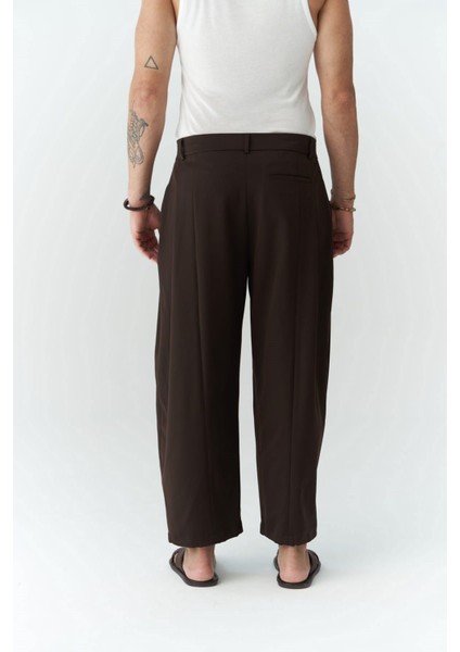 Hector Kahve Geniş Paça Erkek Pantolon indirimleri