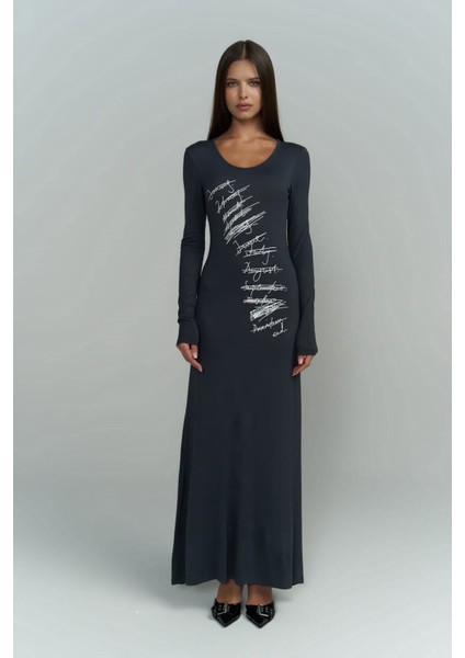 Ceria Füme Uzun Elbise fiyatları