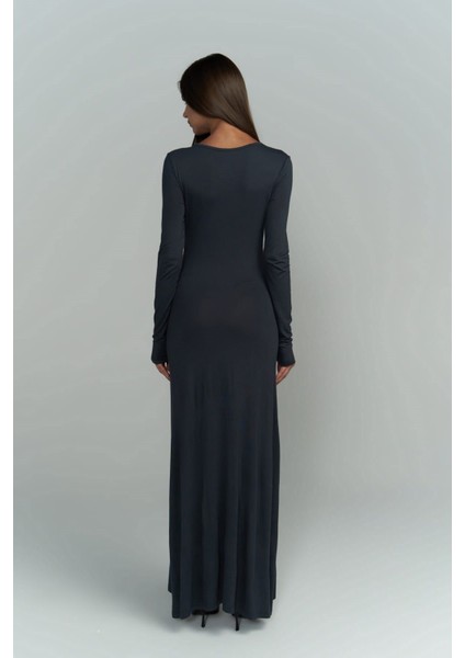 Ceria Füme Uzun Elbise fırsatları