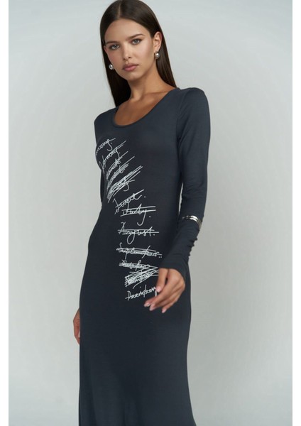 Ceria Füme Uzun Elbise indirimleri