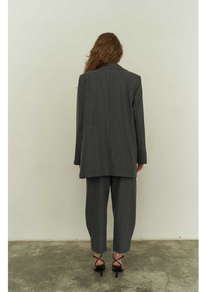 Polly Antrasit Üçlü Ceket Takım modelleri