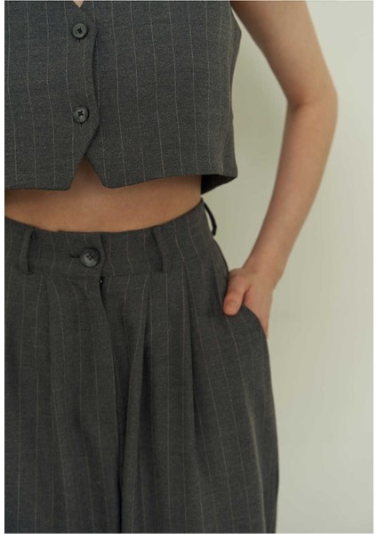 Polly Antrasit Üçlü Ceket Takım indirimleri