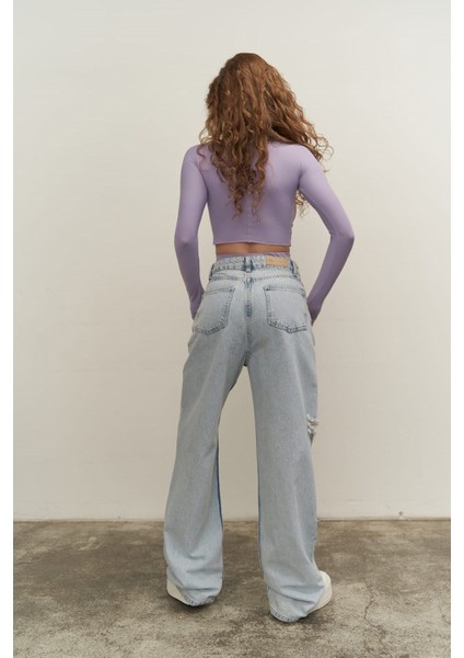 Biance Lila Crop indirimleri