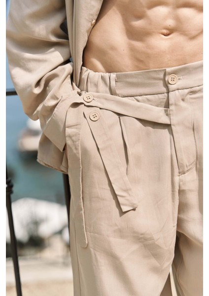 Jonathan Erkek Koyu Vizon Gömlek Pantolon Takım indirimleri