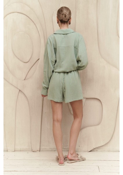 Cosmos Çağla Müslin Şort Takım indirimleri