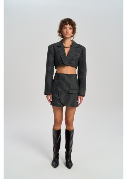Elegant Antrasit Ceket-Etek Takım fiyatları