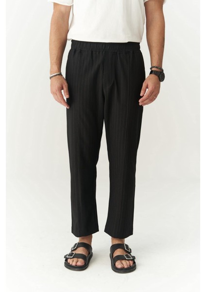 Robin Rachel Örme Kumaş Siyah Pantolon modelleri