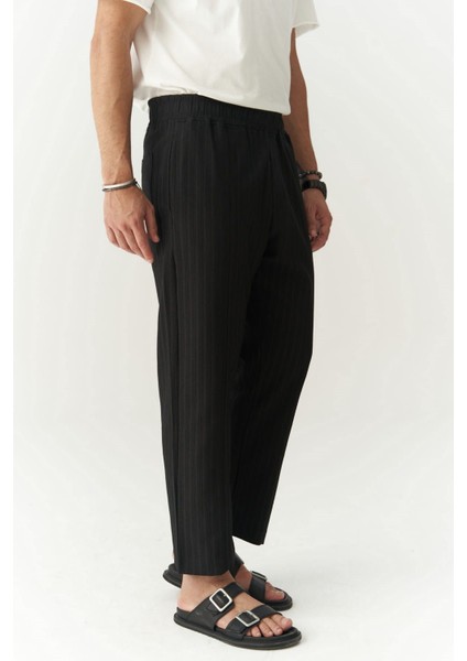 Robin Rachel Örme Kumaş Siyah Pantolon fırsatları