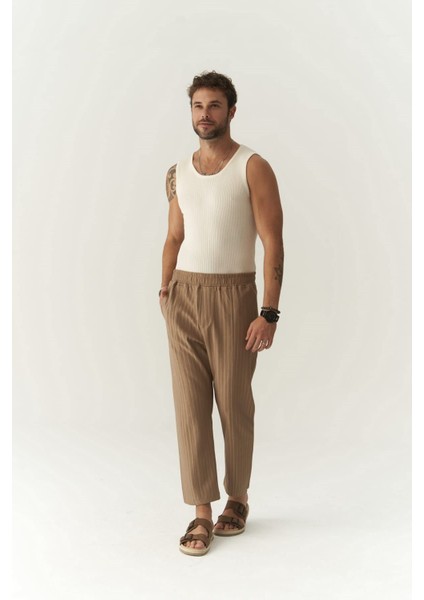 Robin Rachel Örme Kumaş Vizon Pantolon fiyatları