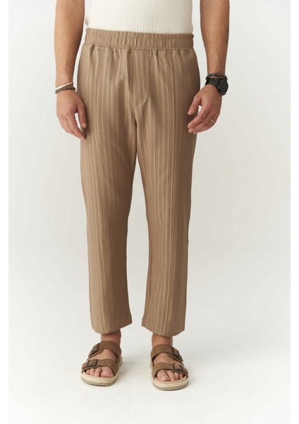 Robin Rachel Örme Kumaş Vizon Pantolon modelleri