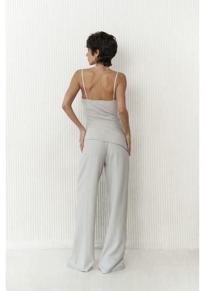 Javier Gri Bluz Pantolon Takım fırsatları