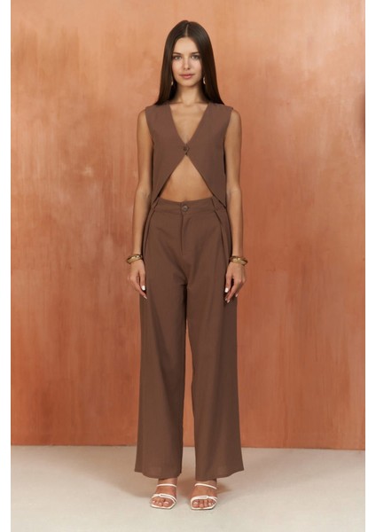 Montana Kahve Yelek Pantolon Takım fiyatları