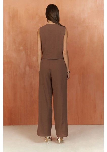 Montana Kahve Yelek Pantolon Takım fırsatları