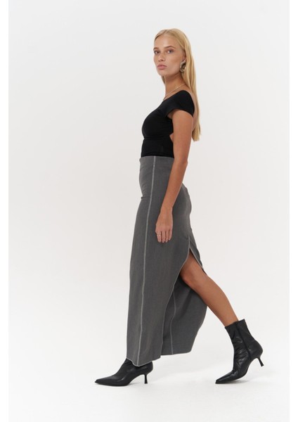 Laden Füme Midi Kalem Etek modelleri