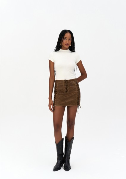 Anvers Boğazlı Ekru Crop fiyatları