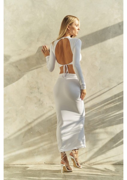 Bonita Beyaz Crop Etek Takım fırsatları