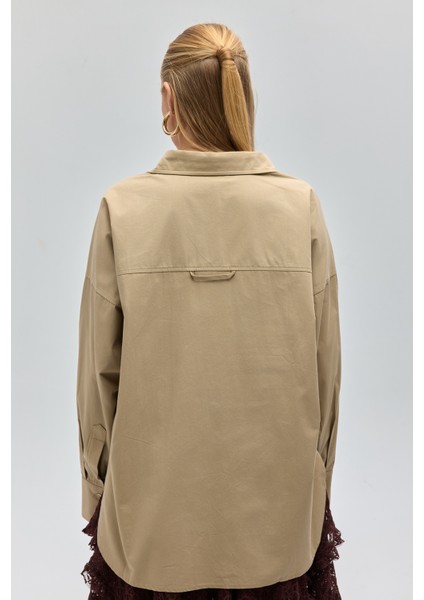 Phoebe Oversize Taş Gömlek indirimleri