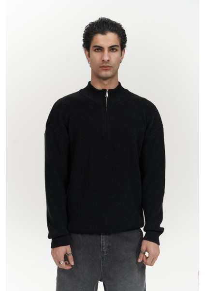 Mathis Siyah Balıkçı Yaka Erkek Triko Kazak fiyatları