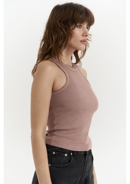 Bone Pudra Yıkamalı Fitilli Crop fırsatları