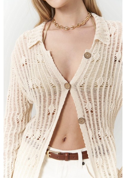 Elena Bej Triko Hırka fırsatları