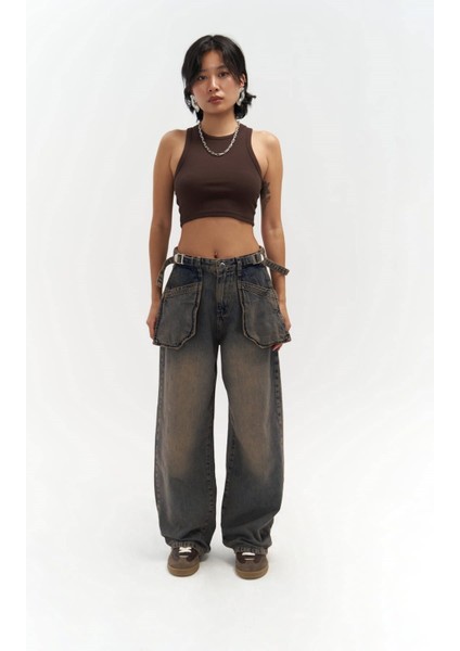 Gatlin Kirli Gri Cep Detay Jean Pantolon fiyatları