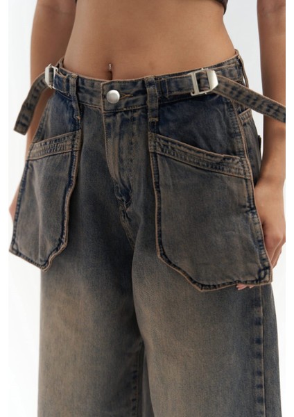 Gatlin Kirli Gri Cep Detay Jean Pantolon indirimleri