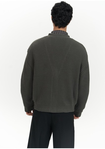 Cassian Antrasit Erkek Triko Hırka fırsatları