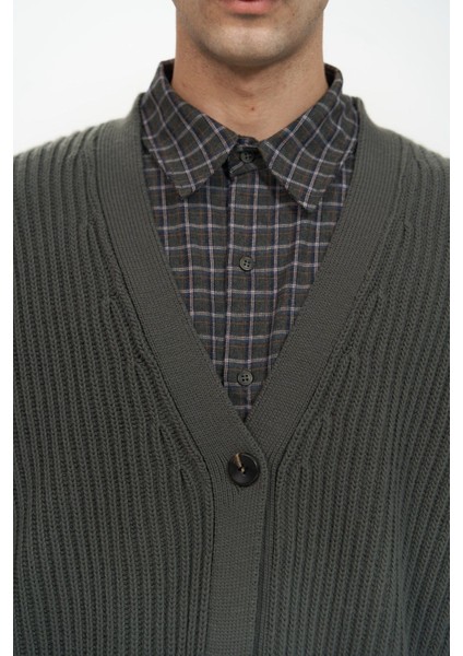 Cassian Antrasit Erkek Triko Hırka indirimleri