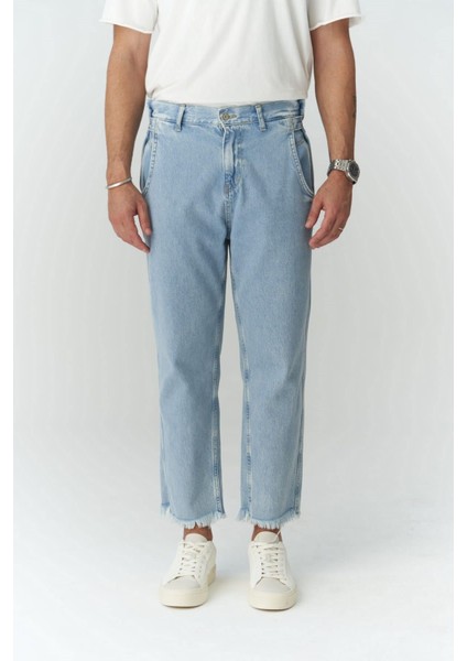 Fergusan Kemer Detay Mavi Erkek Jean Pantolon fiyatları