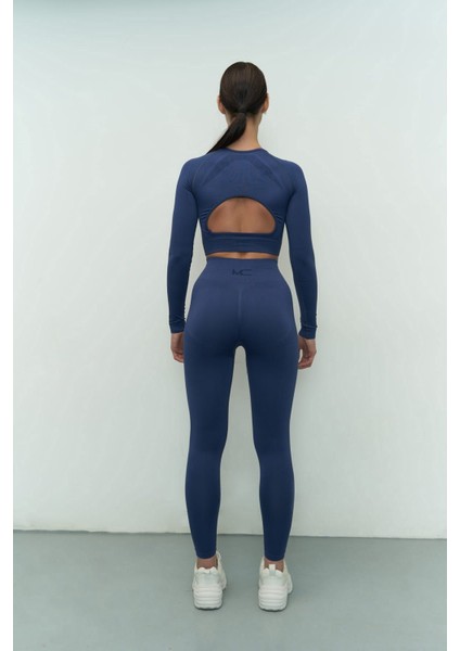 Sandra Indigo Uzun Kollu Crop modelleri