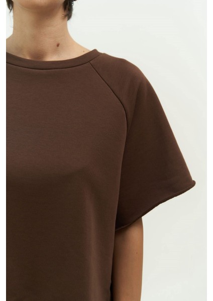 Vero Kahve Crop Eşofman Takım fırsatları