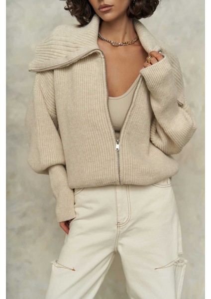 Rafi Bej Fermuarlı Triko Hırka modelleri