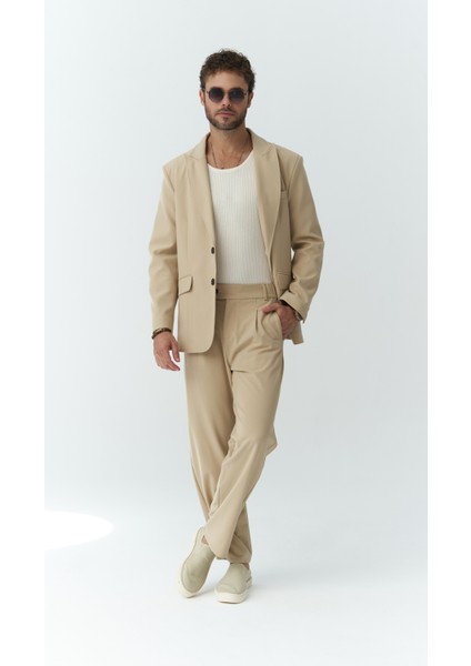 Orlando Bej Erkek Ceket Pantolon Takım fırsatları