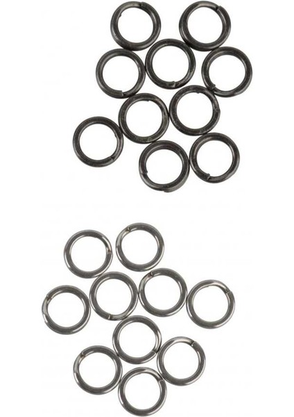 Stainless Splitring Mix Forged Ss 20 Adet 9 mm