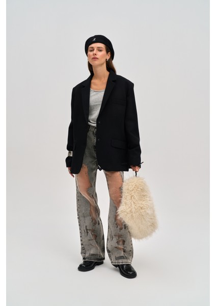 Emma Dikiş Detay Siyah Blazer fiyatları