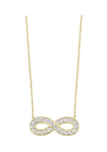 Altın Sonsuzluk Kolye modelleri