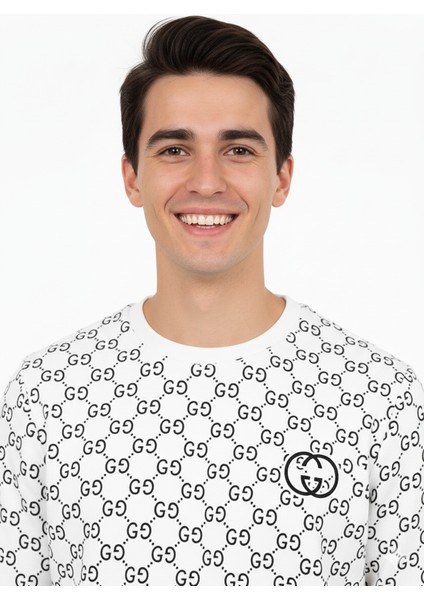 Erkek Sweatshirt Regular Fit Pamuklu Kumaş Iki Iplik OPES26GCCMOD15 fırsatları