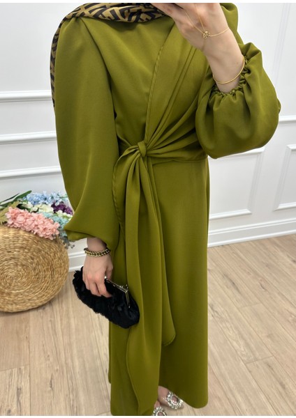 Mola Elbise Ithal Krep Kumaş modelleri