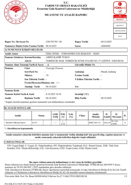 Erzurum Tereyağı 1 kg fiyatları