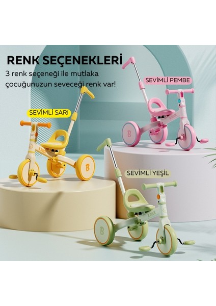 3 Tekerlekli Cocuk Bisikleti yanında sepet hediyeli😊😊