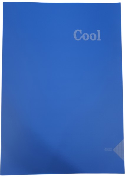 A4 Defter 60 Yaprak Çizgili Dikişli Pp. Kapak