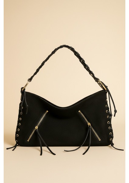 Kadın Siyah Zrea Omuz Çantası