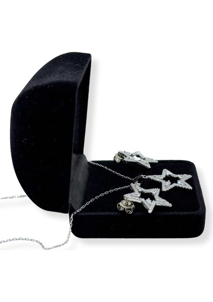Işıltılı Iri Yıldız Gümüş Set&takım fiyatları