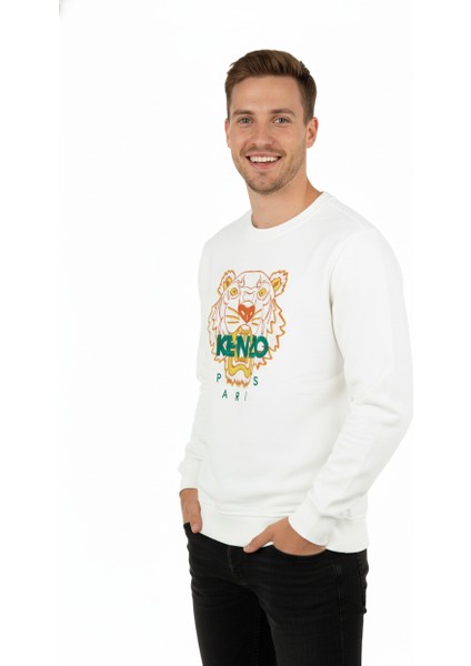 Erkek Sweatshirt Regular Fit Pamuklu Kumaş Iki Iplik OPES26KNZMOD13 fiyatları