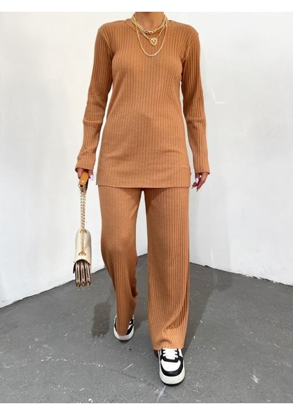 Bisiklet Yaka Kaşkorse Takım -Taba indirimleri