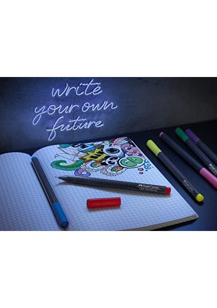 Grip Keçe Uçlu Seti, 30 Lu, Pastel ve Neon Renkler, 0.4 mm Uç, Metal Destekli, Ergonomik Üçgen Gövde fiyatları