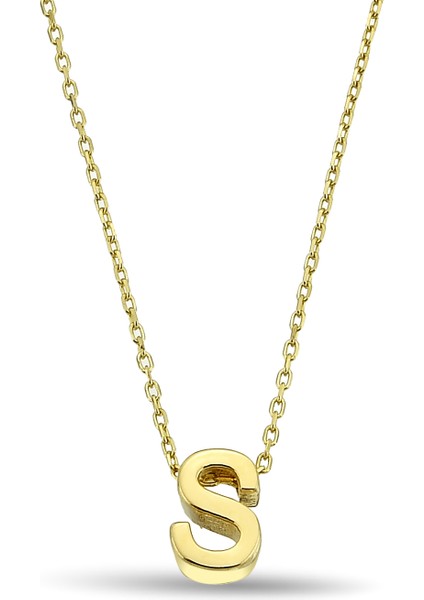 Altın C Harf Kolye modelleri