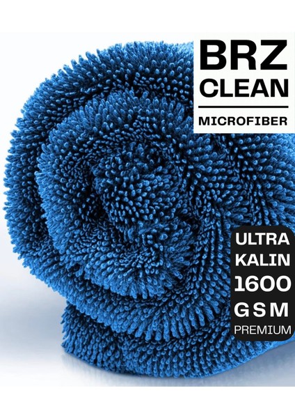 YENİİİİ Brz Clean Tombik Dry 1600GSM 45X45 Çift Taraflı Kurulama Havlusu. Suyu Anında emer, iz bırakmaz